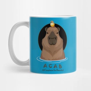 ACAB - All Capybaras Are Beautiful Mug